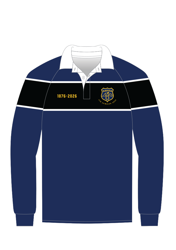 Rakaia RFC 2026 Jubilee LS Rugby Jersey