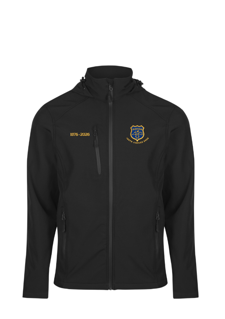 Rakaia RFC Mens Softshell Jacket Black